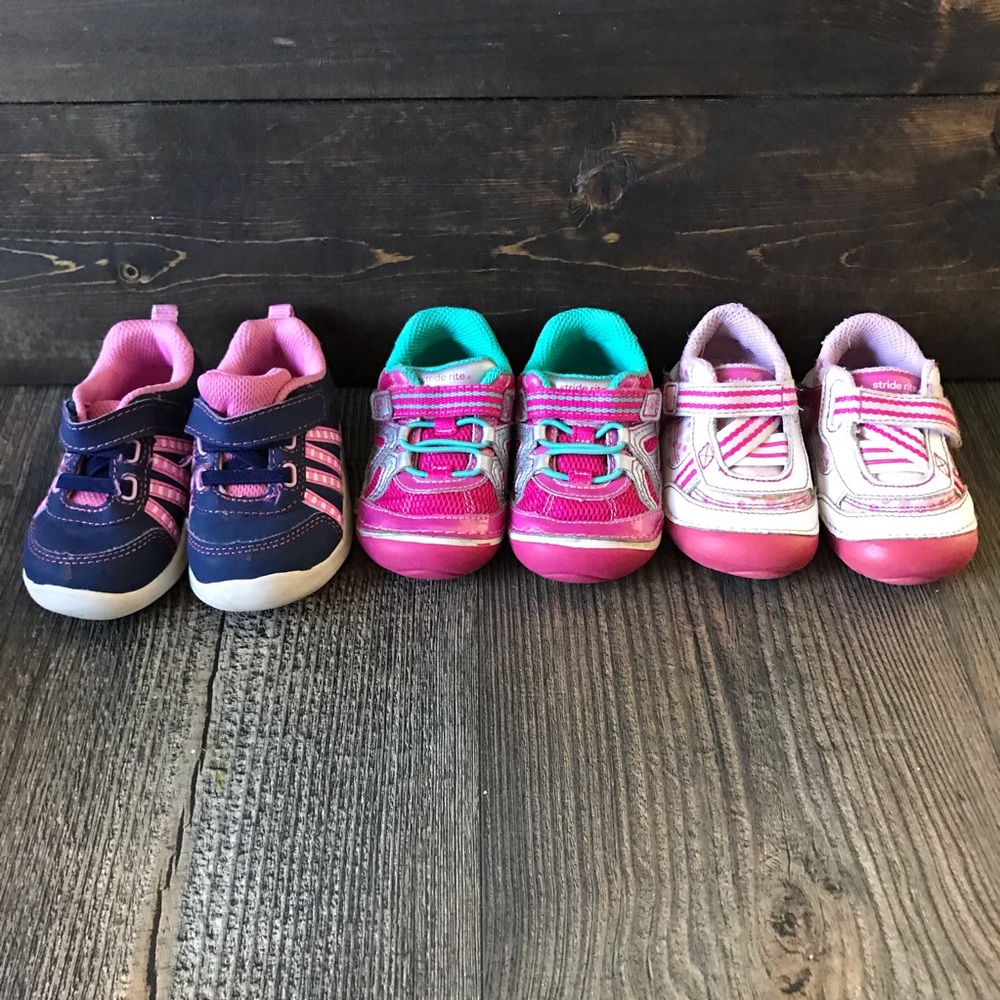 Baby Girls size 4 sneakers